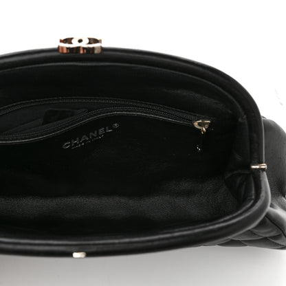 Chanel Lambskin Quilted Timeless Clutch Black 5 of 7
