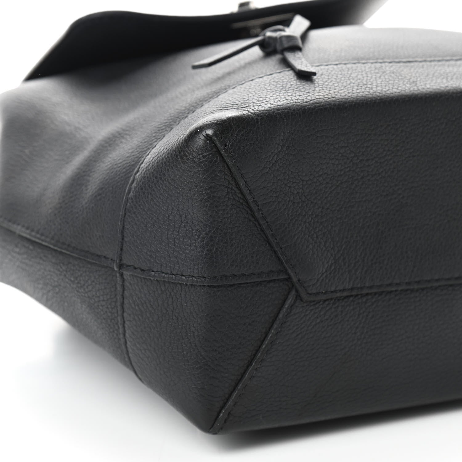 Louis Vuitton Calfskin Lockme Backpack Black 6 of 8