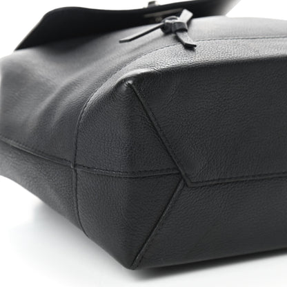 Louis Vuitton Calfskin Lockme Backpack Black 6 of 8