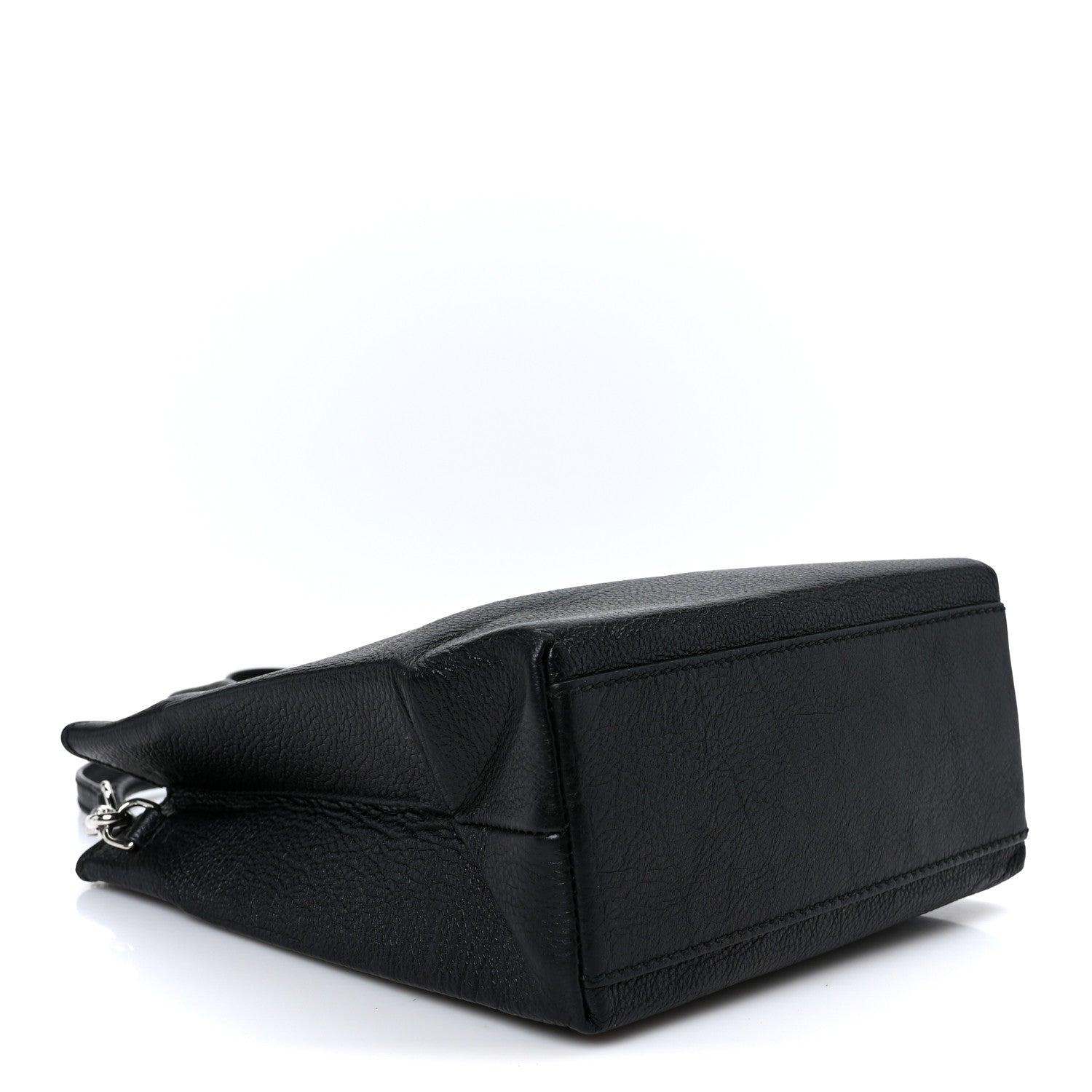 Balenciaga Calfskin Logo XXS Shopping Tote Black 3 of 9