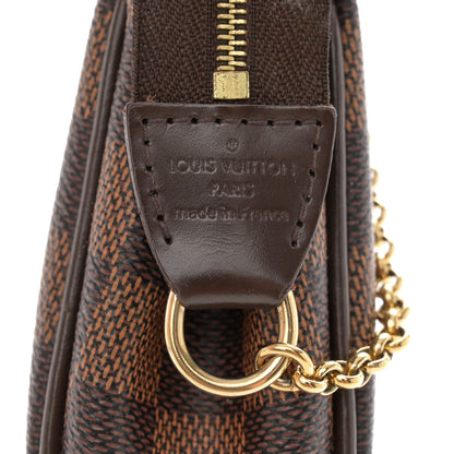 Louis Vuitton Damier Ebene Eva Clutch 6 of 10