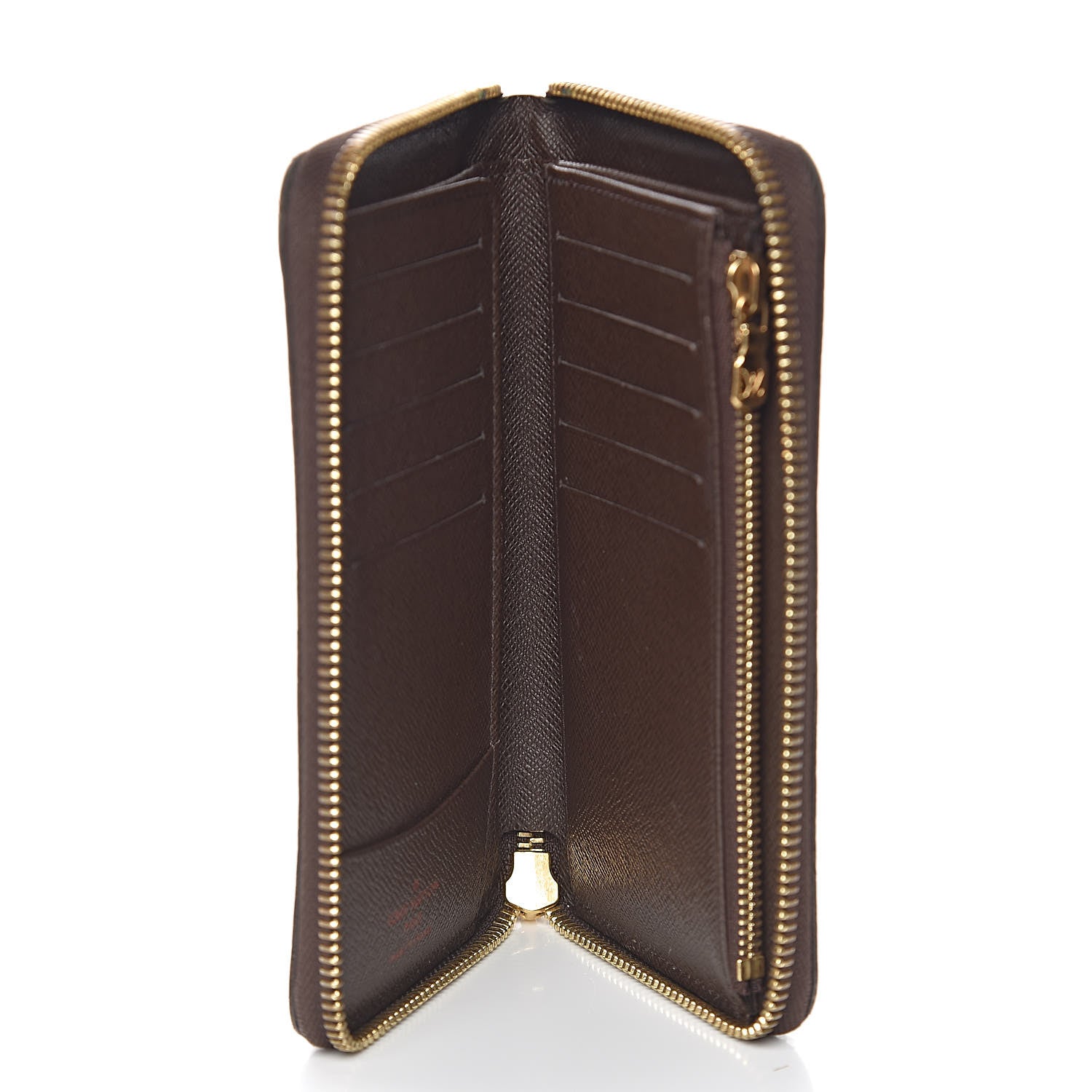 Louis Vuitton Damier Ebene Compact Zippy Wallet 5 of 8