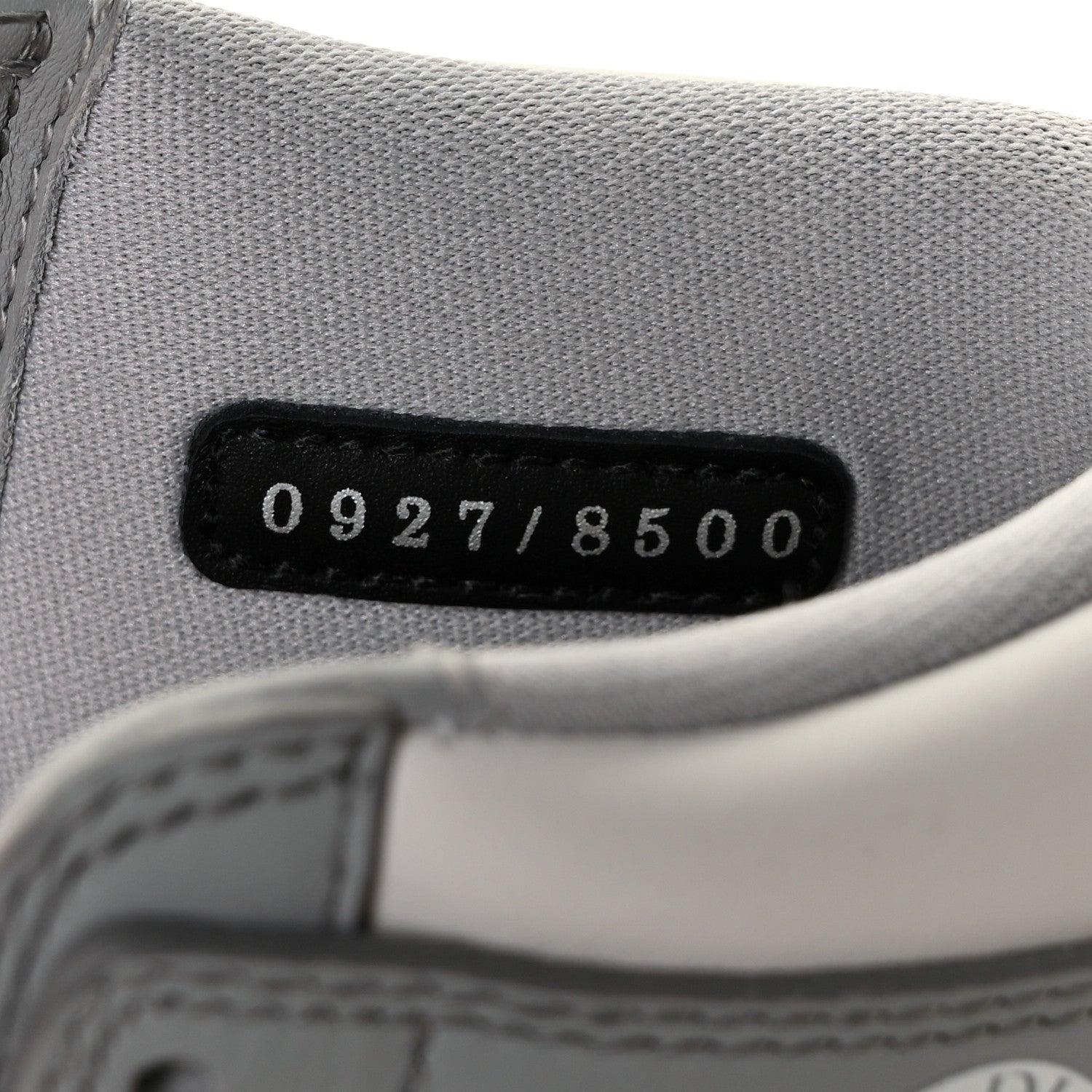 Christian Dior X NIKE AIR JORDAN Calfskin Mens Oblique High Sneakers 38.5 Beige White 8 of 12