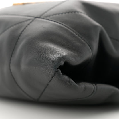 Saint Laurent Lambskin Matelasse Monogram Medium Jamie 4.3 Pochon Black 11 of 12