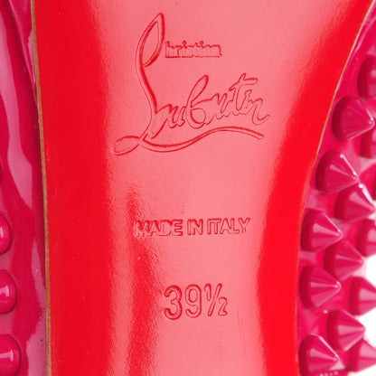 Christian Louboutin Patent Yolanda Spikes 120 Pumps 39.5 Grenadine 6 of 6