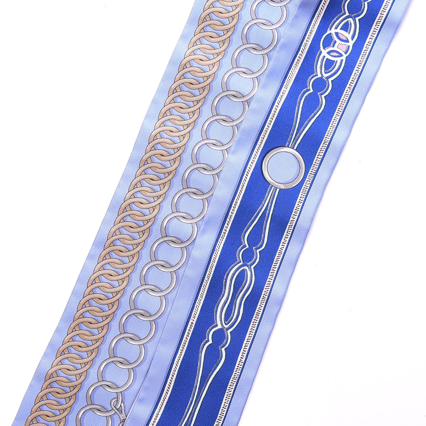 Silk Maillons Twilly Ciel Bleu Roy Beige