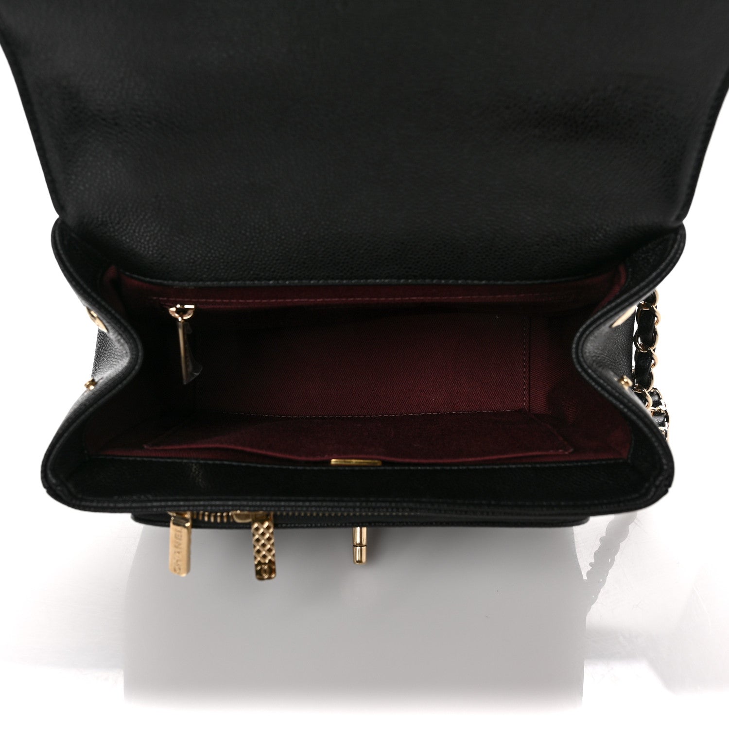 Chanel Caviar Quilted Medium Business Affinity Flap Black 5 of 9