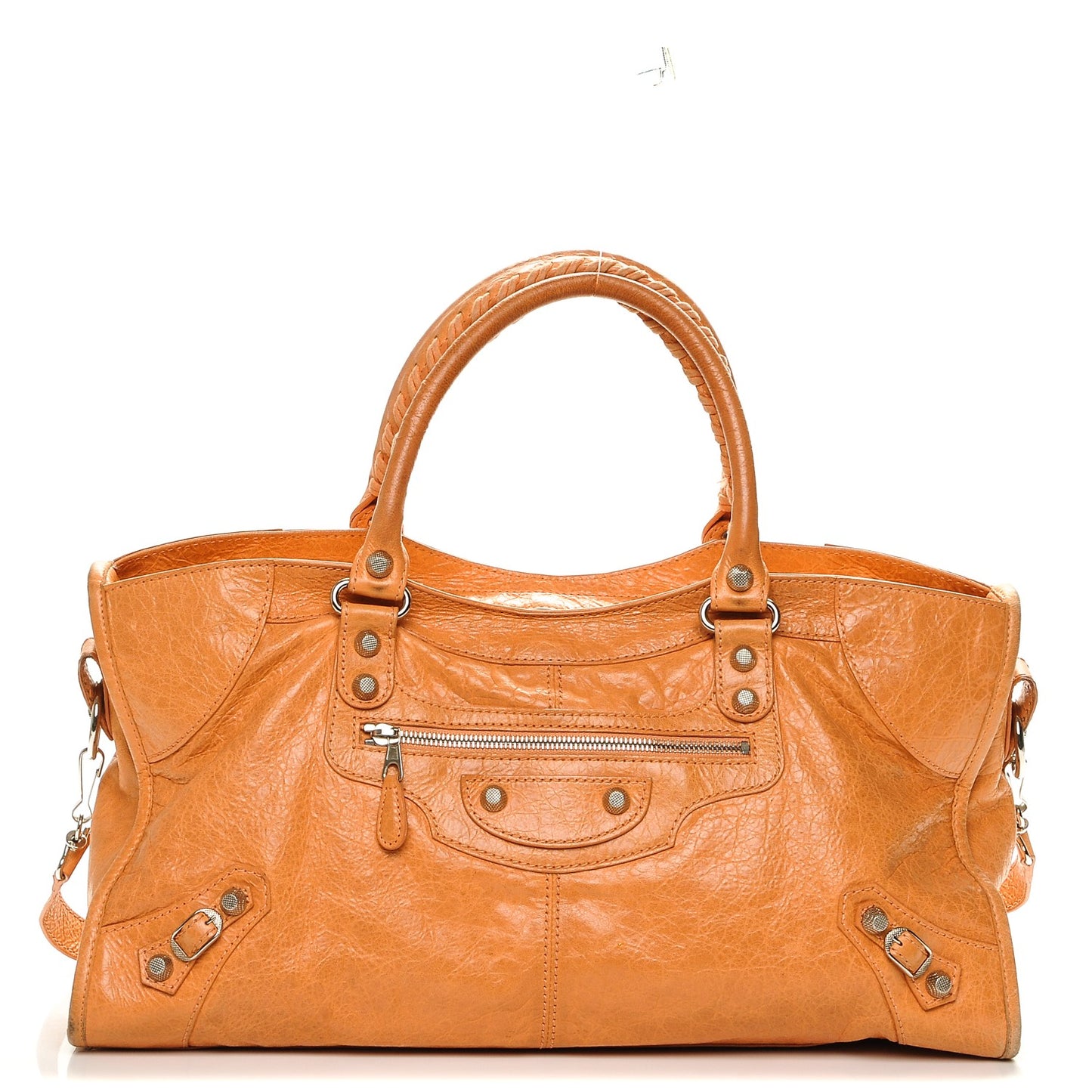 Agneau Giant 12 Silver Hardware Part Time Rose Blush