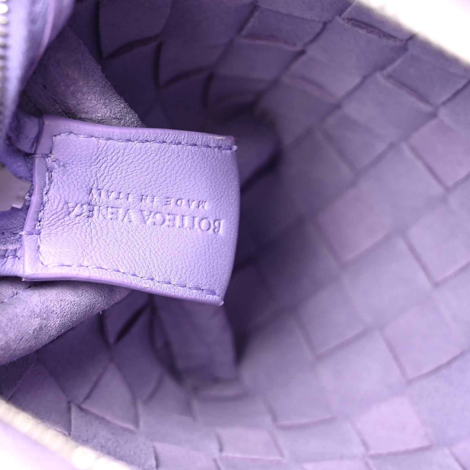 Bottega Veneta Nappa Intrecciato Mini Loop Camera Bag Wisteria