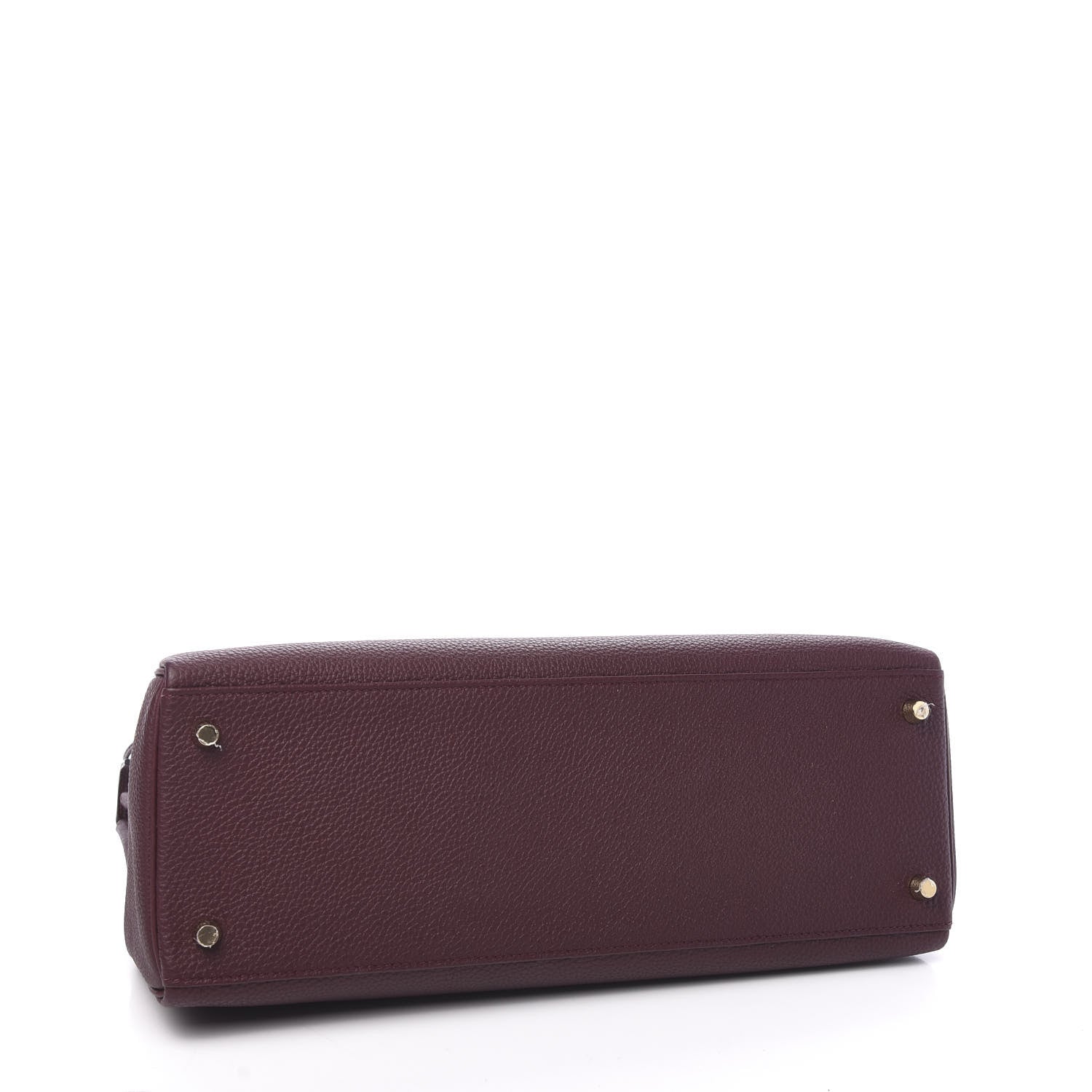 Hermes Togo Kelly Retourne 35 Bordeaux 3 of 9