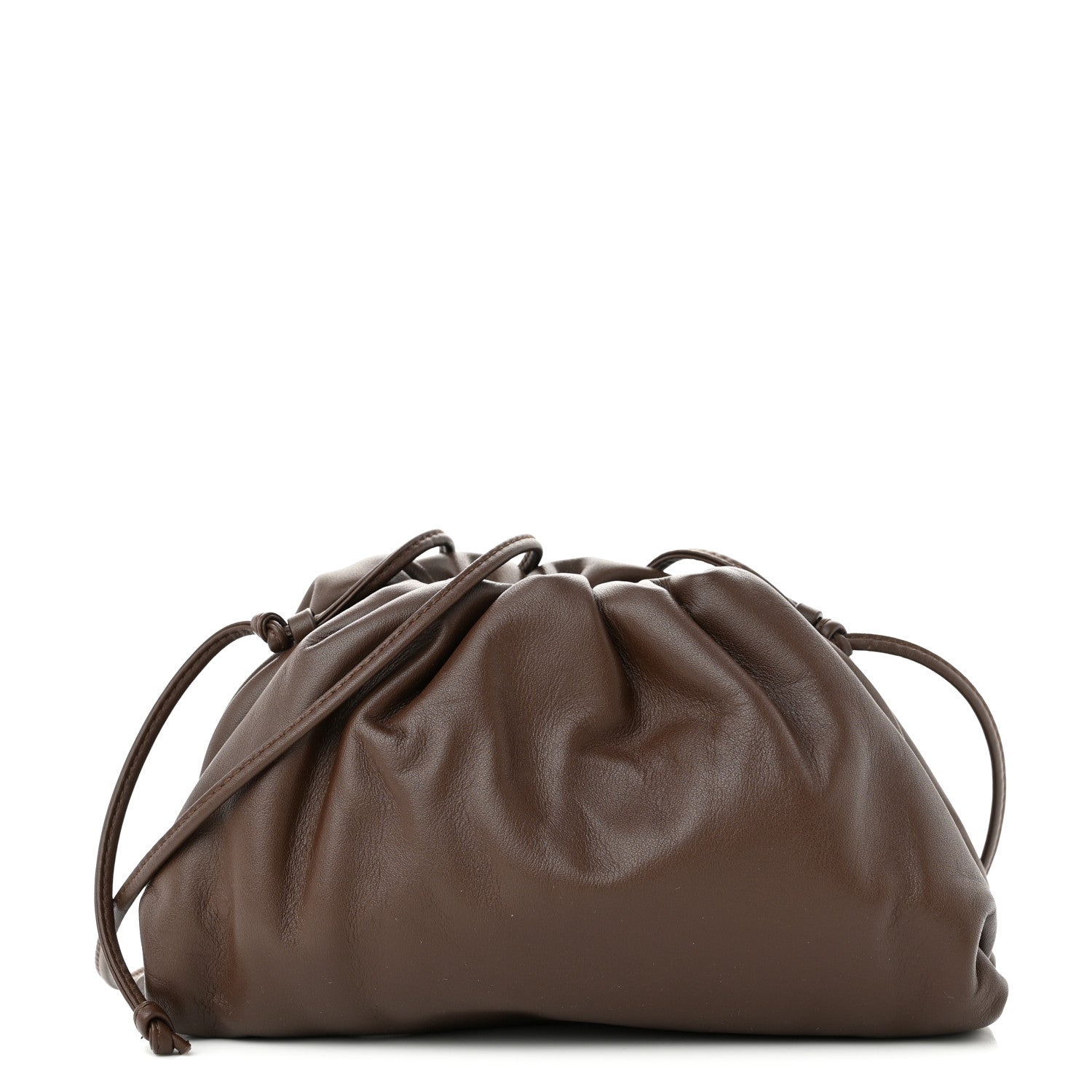 Bottega Veneta Butter Calfskin The Mini Pouch Espresso 1 of 11