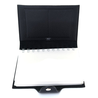 Hermes Togo Ulysse PM Notebook Cover Black 11 of 11