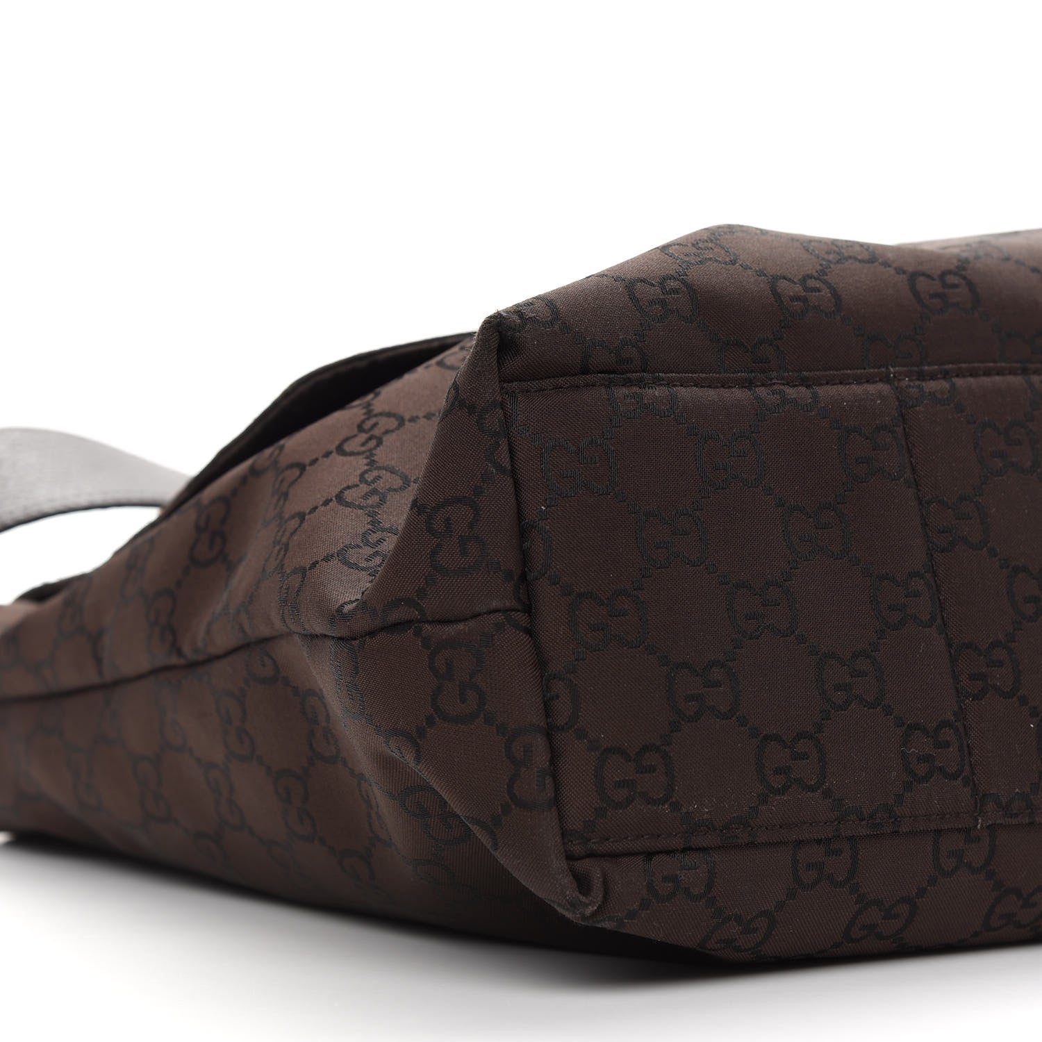 Gucci GG Monogram Flap Messenger Bag Brown 10 of 11