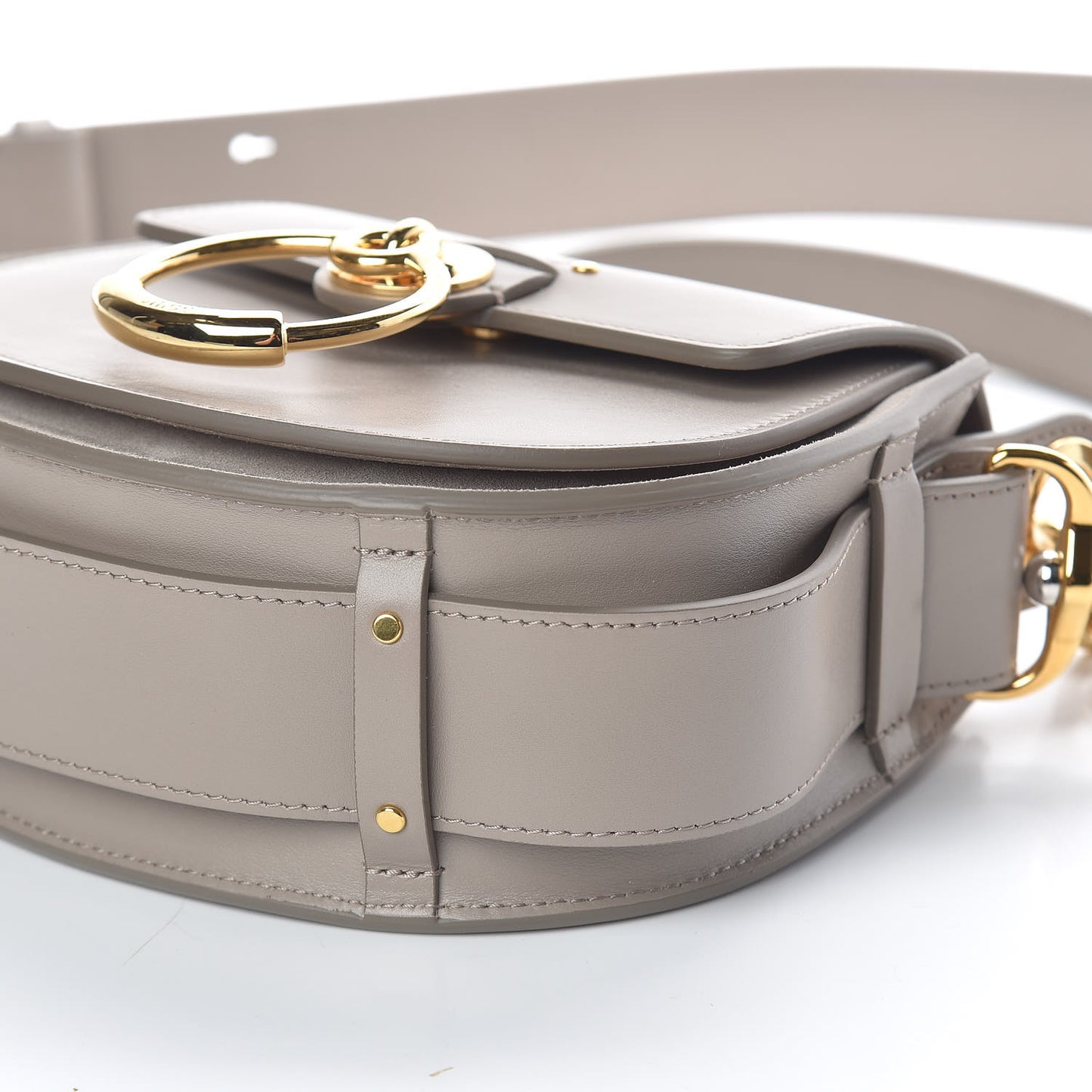 Calfskin Small Tess Bag Motty Grey