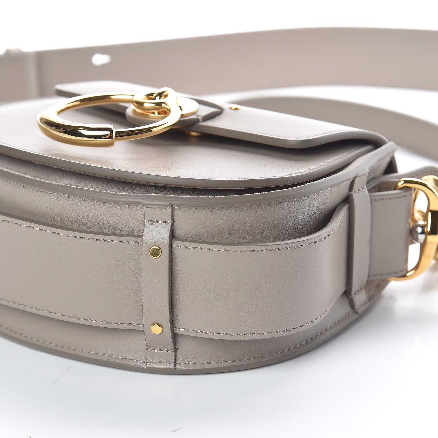 Chloe Calfskin Small Tess Bag Motty Grey 9 of 10