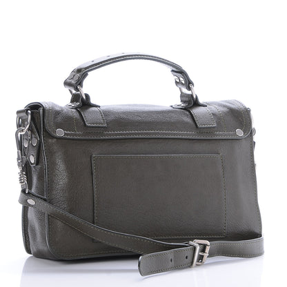 Proenza Schouler Lambskin Tiny PS1 Satchel Military 4 of 8