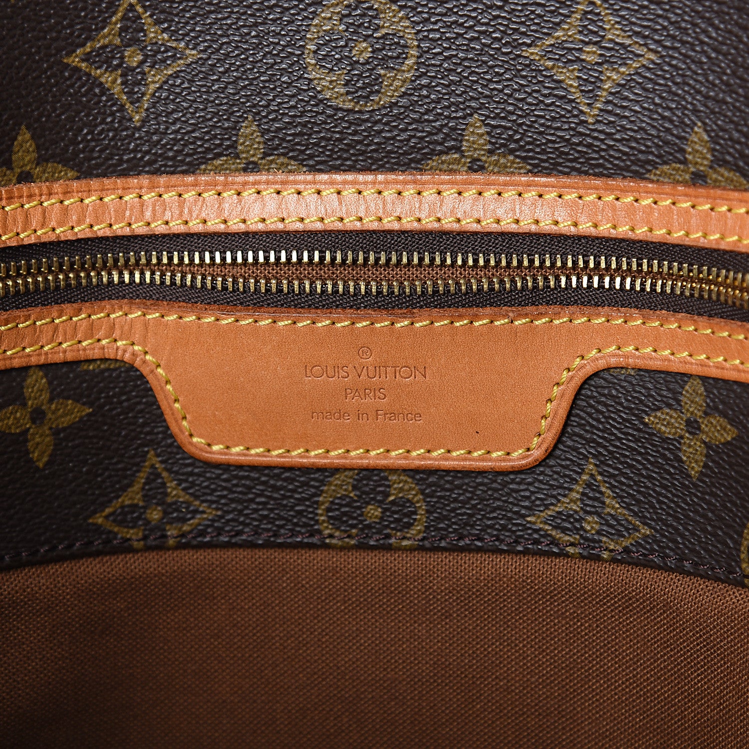 Louis Vuitton Monogram Sac Shopping Tote 5 of 9