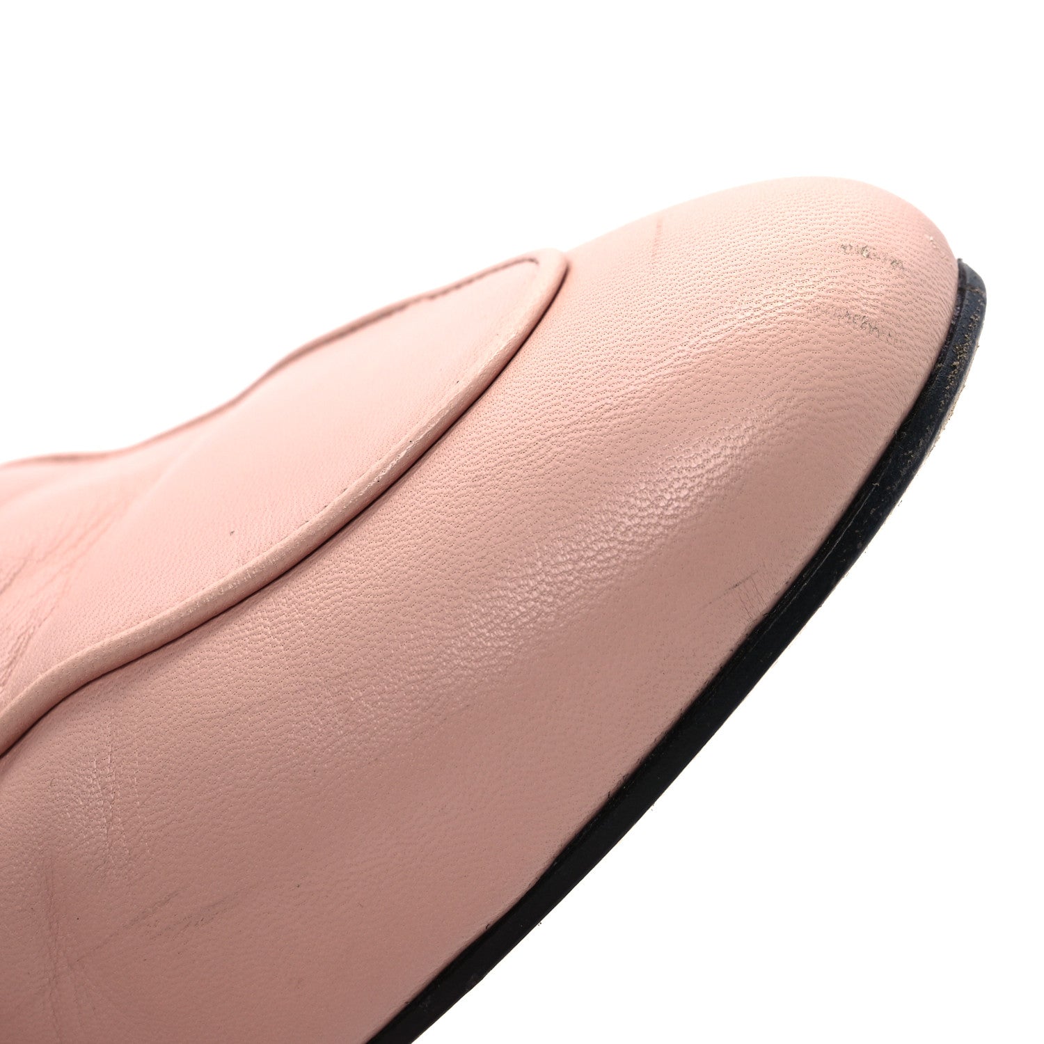 Gucci Malaga Kid Womens Princetown Slippers 38 Perfect Pink 16 of 17