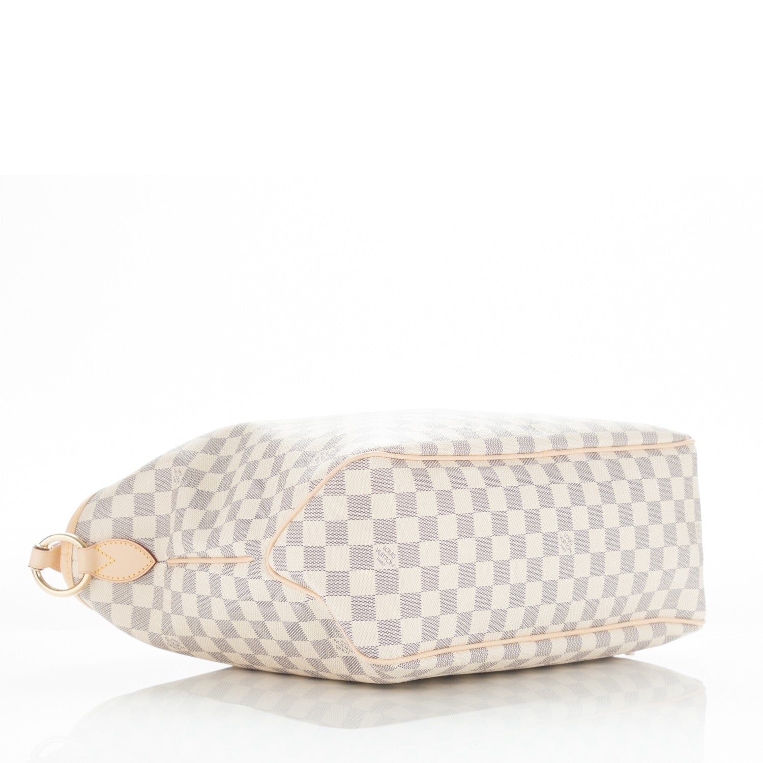 Louis Vuitton Damier Azur Delightful MM Rose Ballerine 4 of 9
