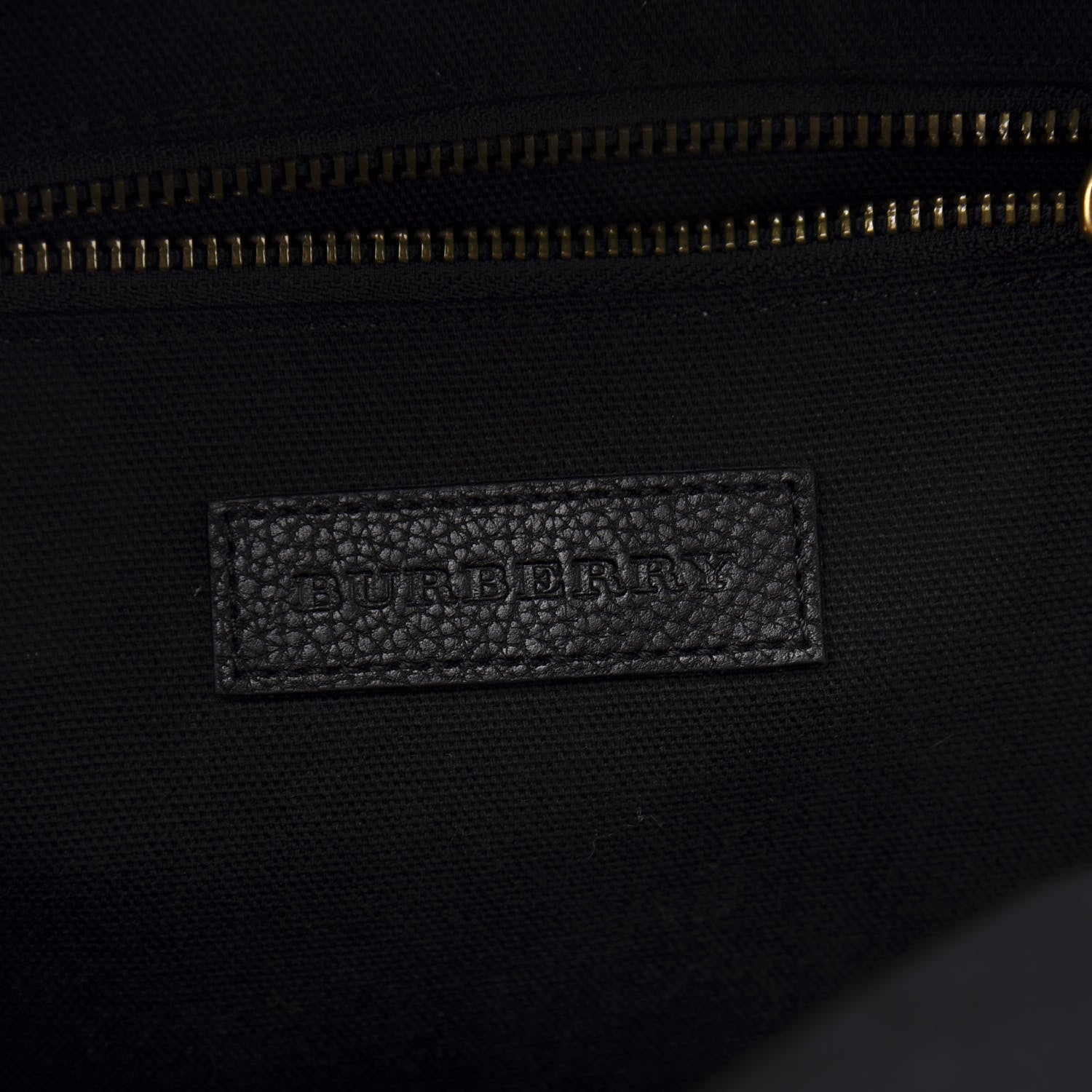 Burberry Mega Check Calfskin Abbeydale Simple Backpack Black Camel 5 of 8