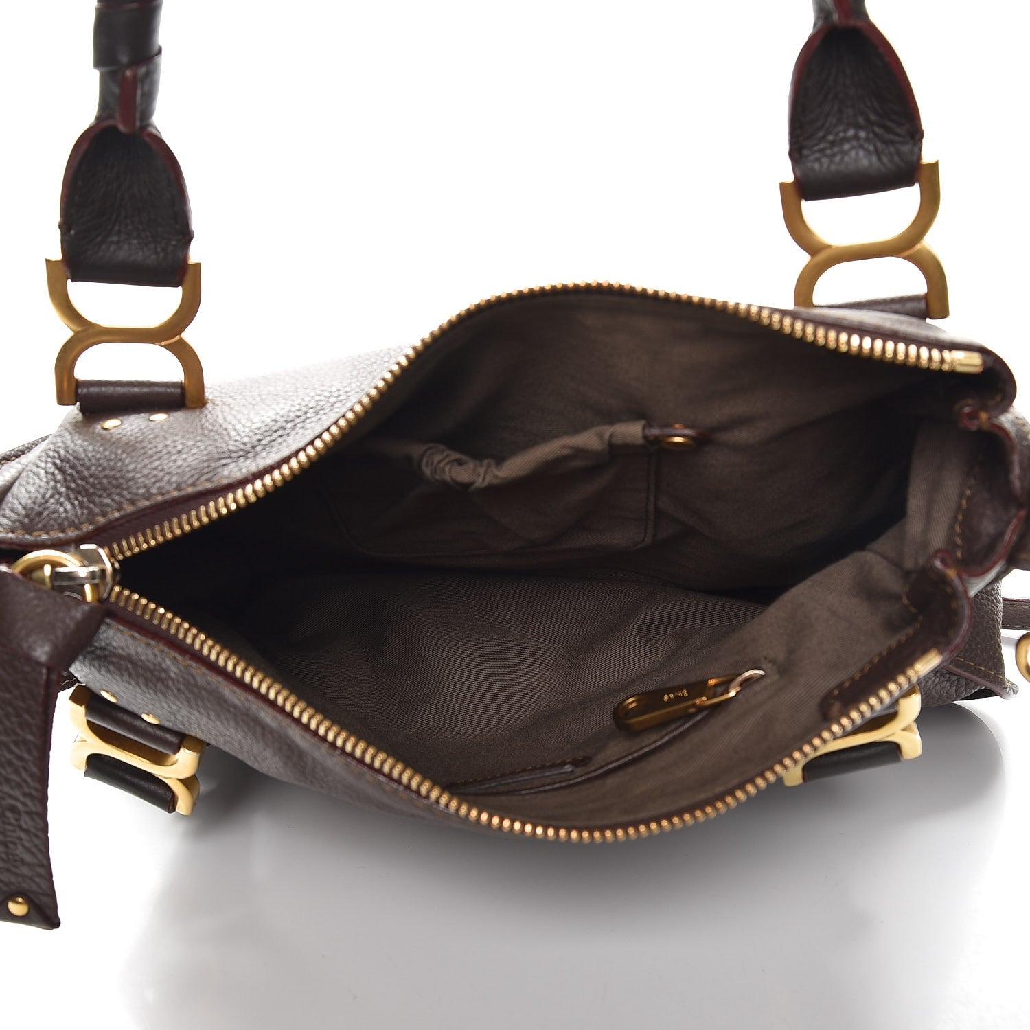Chloe Calfskin Medium Marcie Satchel Truffle 6 of 9