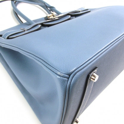 Hermes Epsom Birkin 35 Blue Jean 5 of 13