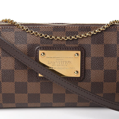 Louis Vuitton Damier Ebene Eva Clutch 10 of 10