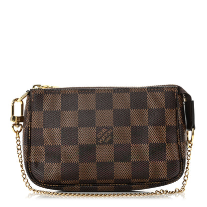 Louis Vuitton Damier Ebene Mini Pochette Accessories 1 of 7