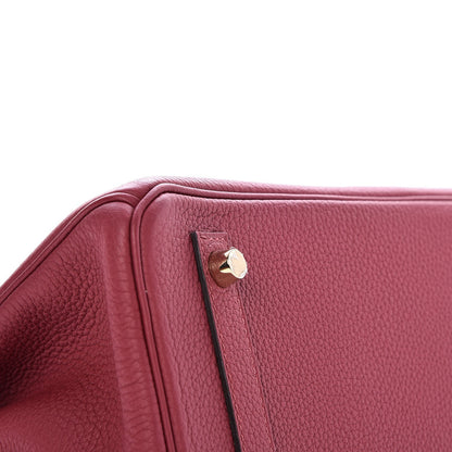 Hermes Togo Birkin 30 Rouge Grenat 6 of 35