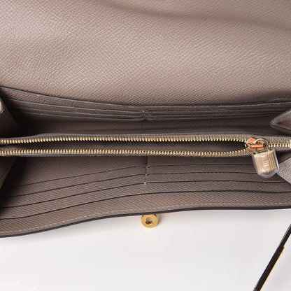 Hermes Epsom Kelly Longue Wallet Gris Asphalte 5 of 9