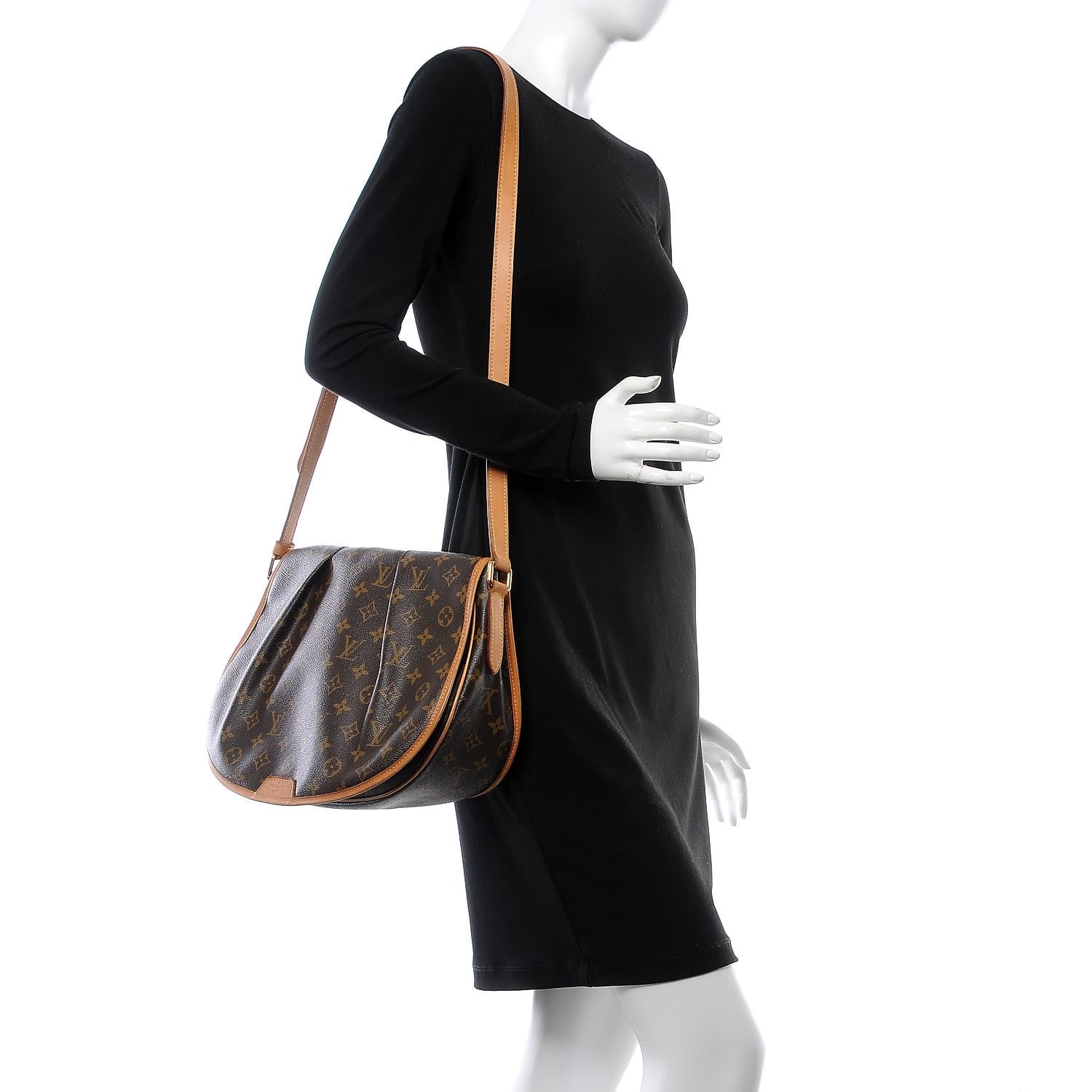 Louis Vuitton Monogram Menilmontant MM 2 of 10