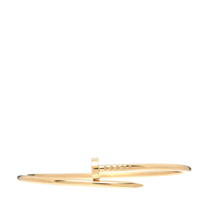Cartier 18K Yellow Gold Small Juste Un Clou Bracelet 17 1 of 6