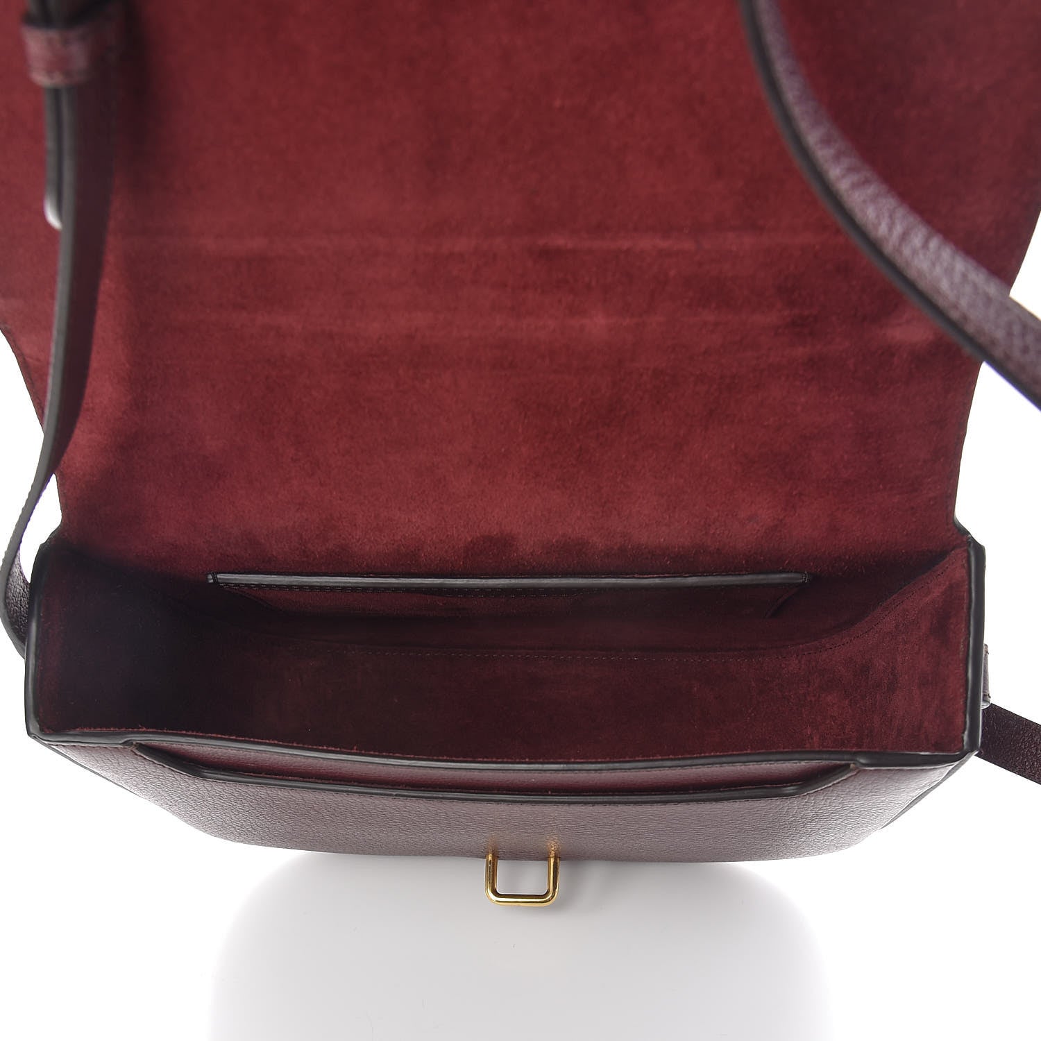 Mulberry Textured Goatskin Calfskin Tenby Shoulder Bag Burgundy 5 of 9