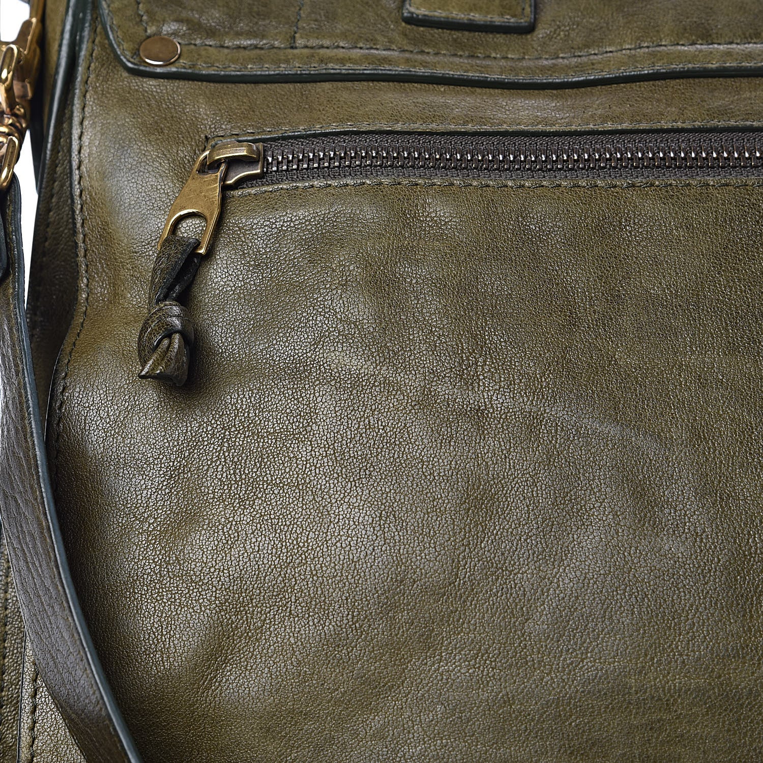 Proenza Schouler Lambskin Large PS1 Satchel Military 12 of 15