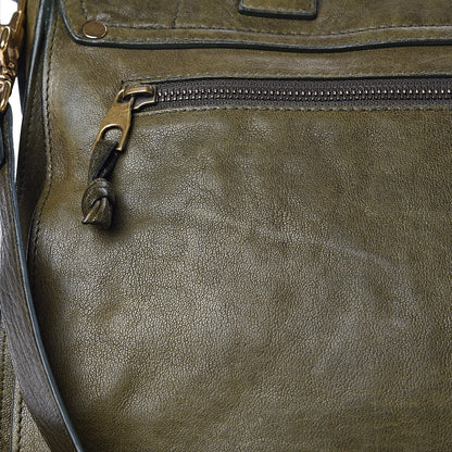 Proenza Schouler Lambskin Large PS1 Satchel Military 12 of 15