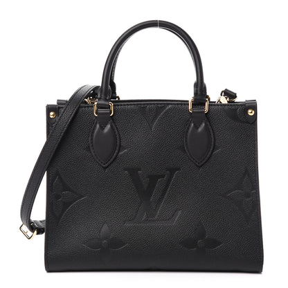 Louis Vuitton Empreinte Monogram Giant Onthego PM Black 1 of 11