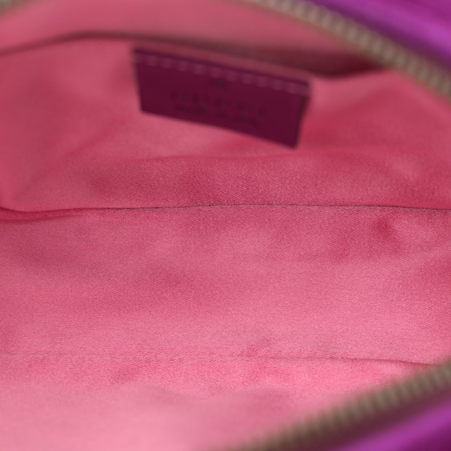 Velvet Matelasse GG Marmont Belt Bag 95 38 Violet Cyclamen
