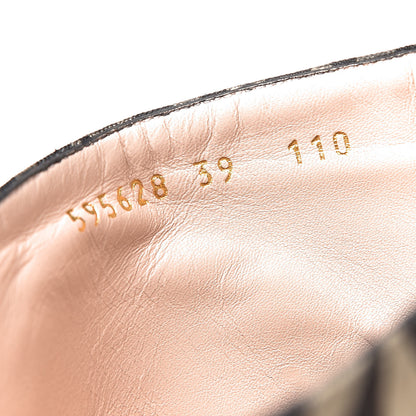 Gucci Fabric G Rhombus Print Platform Boots 39 Beige Cocoa 8 of 9