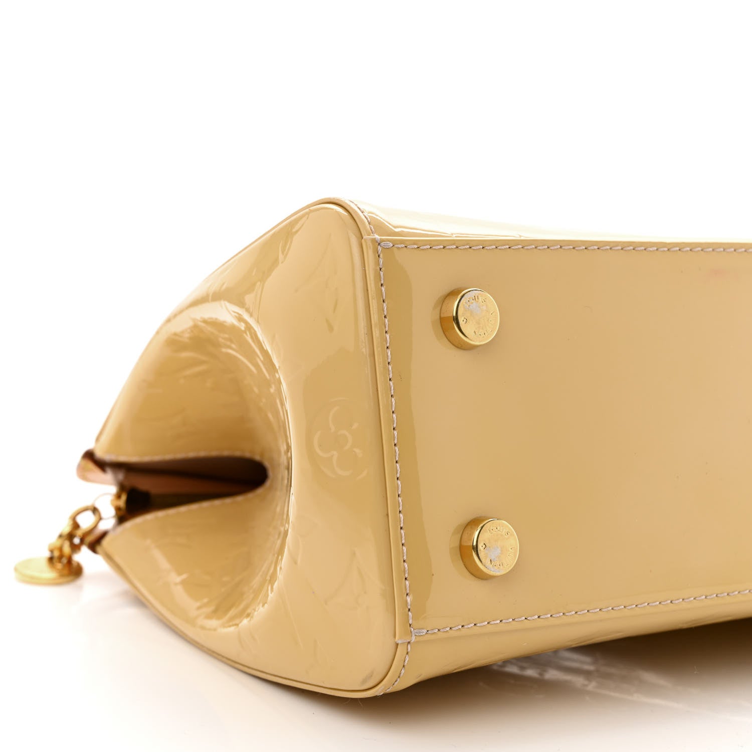 Louis Vuitton Vernis Brea MM Blanc Corail 10 of 11