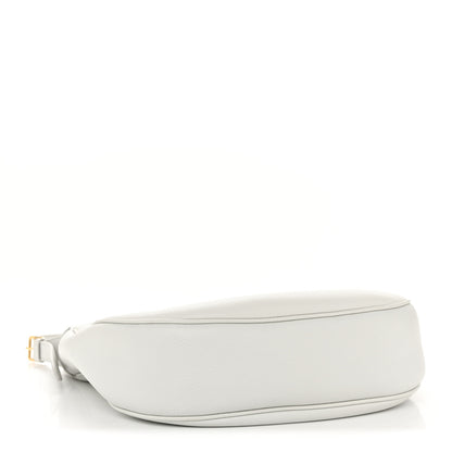 Celine Supple Calfskin Cuir Triomphe Heloise Shoulder Bag Light Stone 4 of 12