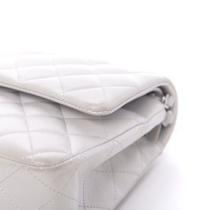 Chanel Lambskin Quilted Medium Double Flap White 11 of 15