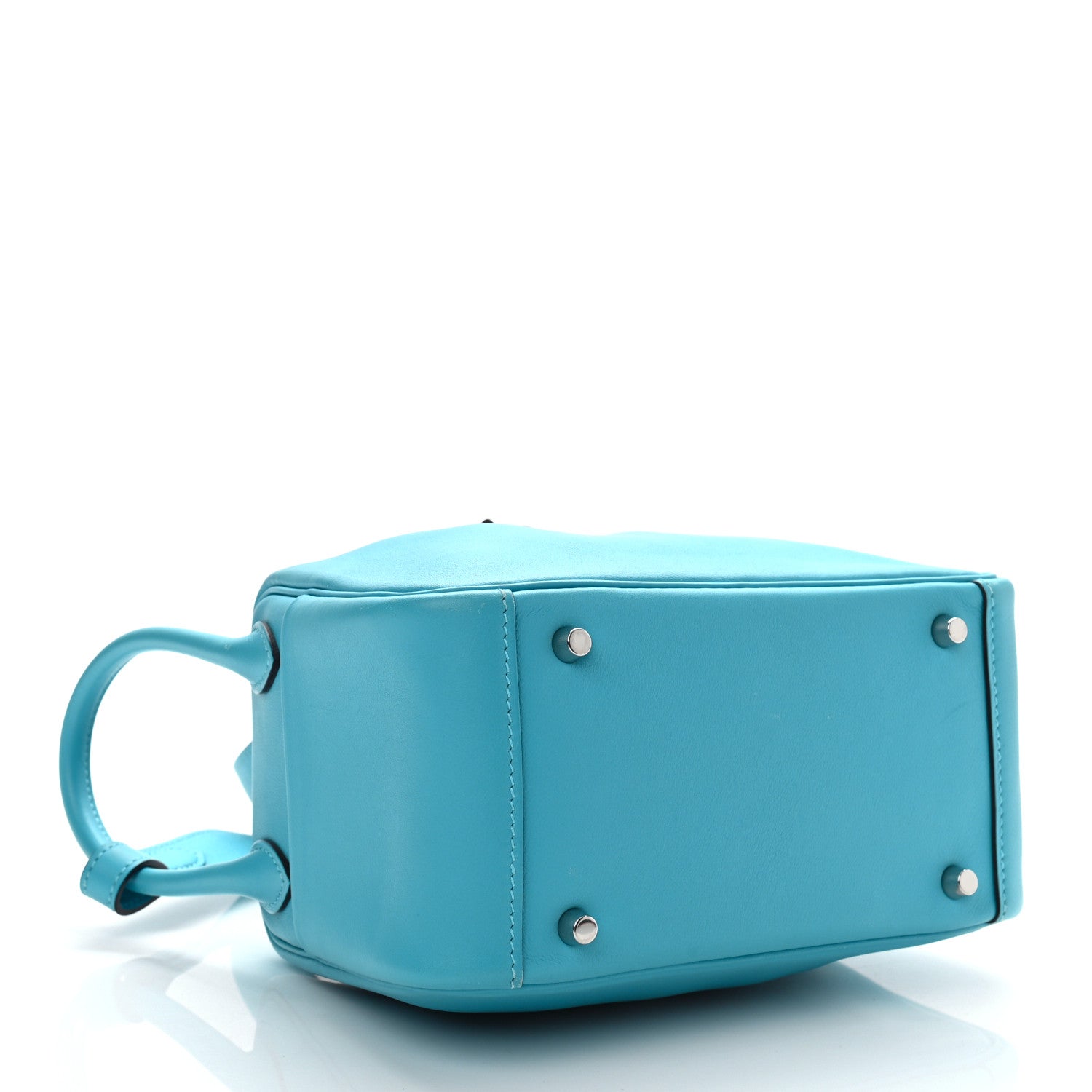 Hermes Swift Mini Lindy 20 Turquoise 4 of 11