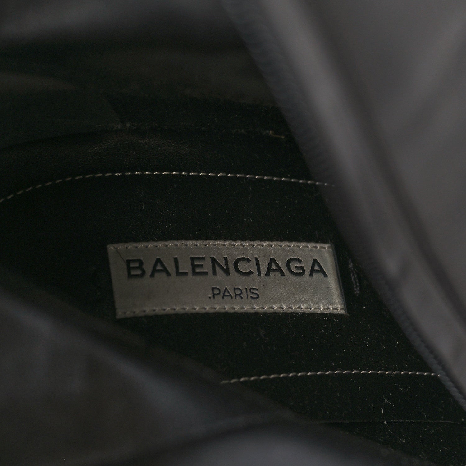 Balenciaga Calfskin Bistrot Boots 39 Black 8 of 9