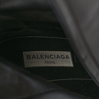Balenciaga Calfskin Bistrot Boots 39 Black 8 of 9