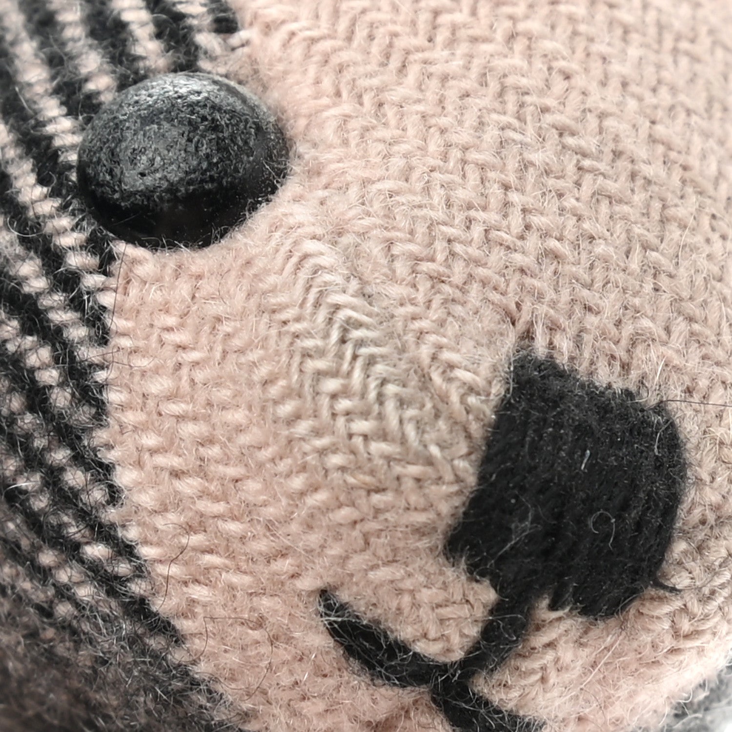 Burberry Cashmere House Check Thomas Rucksack Bear Bag Charm Ash Rose 6 of 6