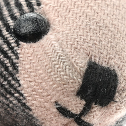 Burberry Cashmere House Check Thomas Rucksack Bear Bag Charm Ash Rose 6 of 6