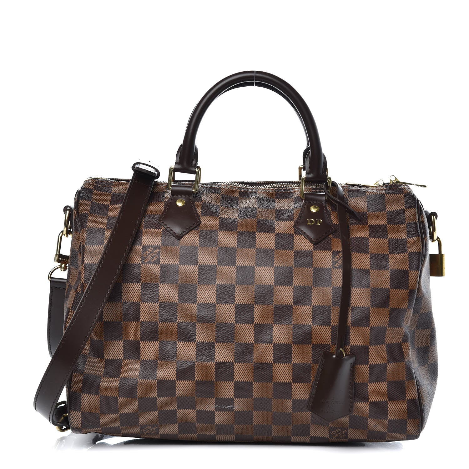 Louis Vuitton Damier Ebene Speedy Bandouliere 30 1 of 9