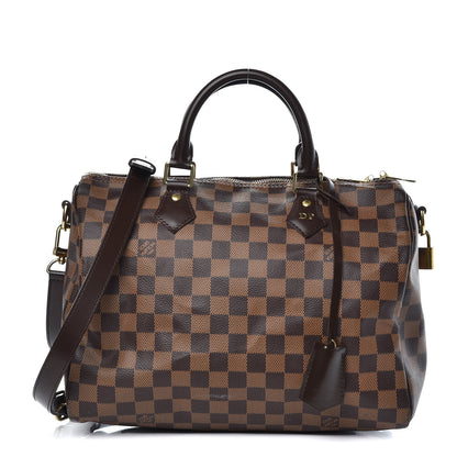 Louis Vuitton Damier Ebene Speedy Bandouliere 30 1 of 9