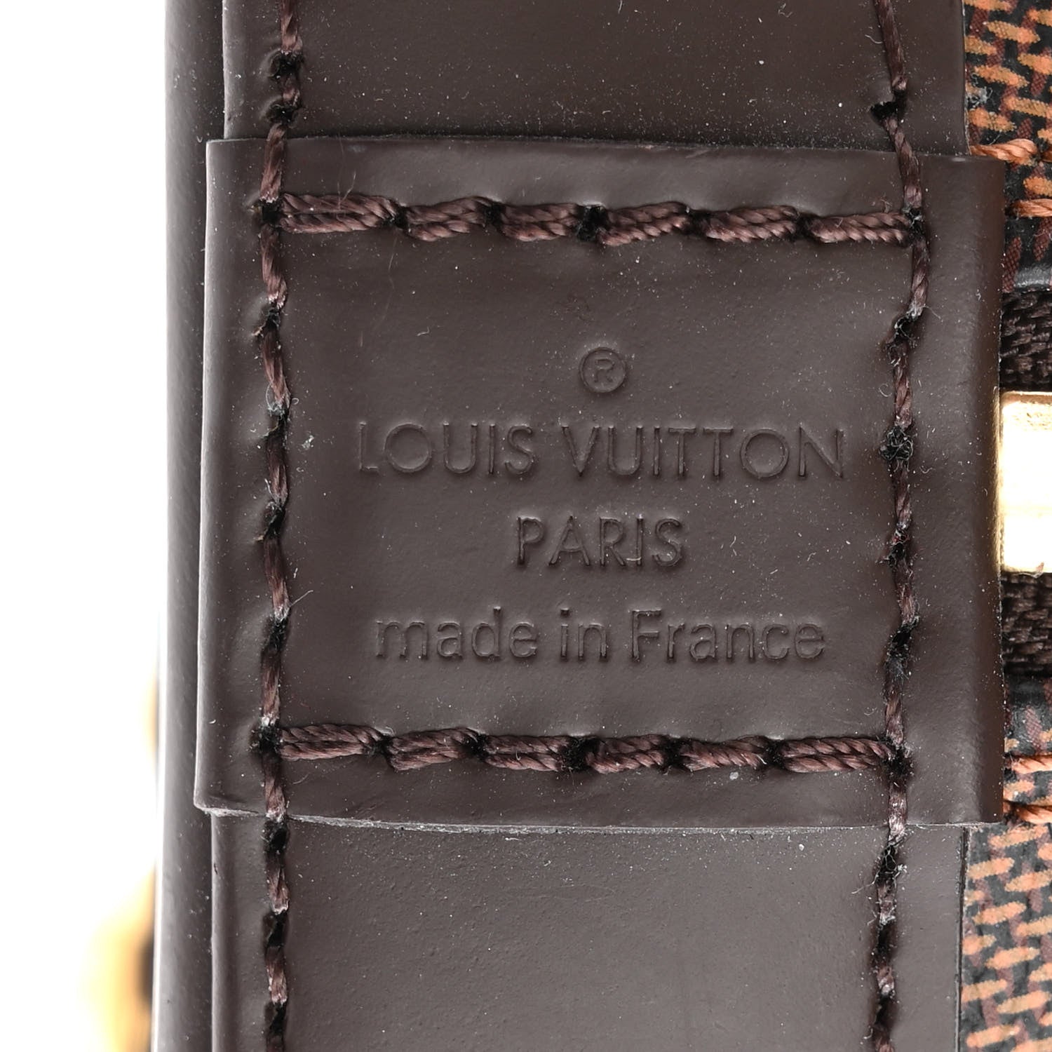 Louis Vuitton Damier Ebene Alma BB 6 of 9