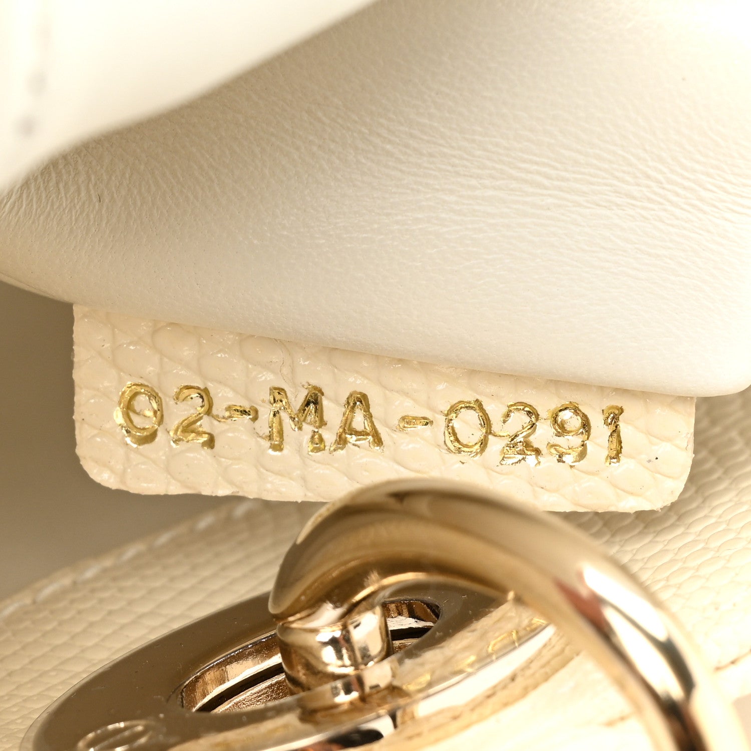 Christian Dior Lizard Mini Lady Dior White 6 of 10